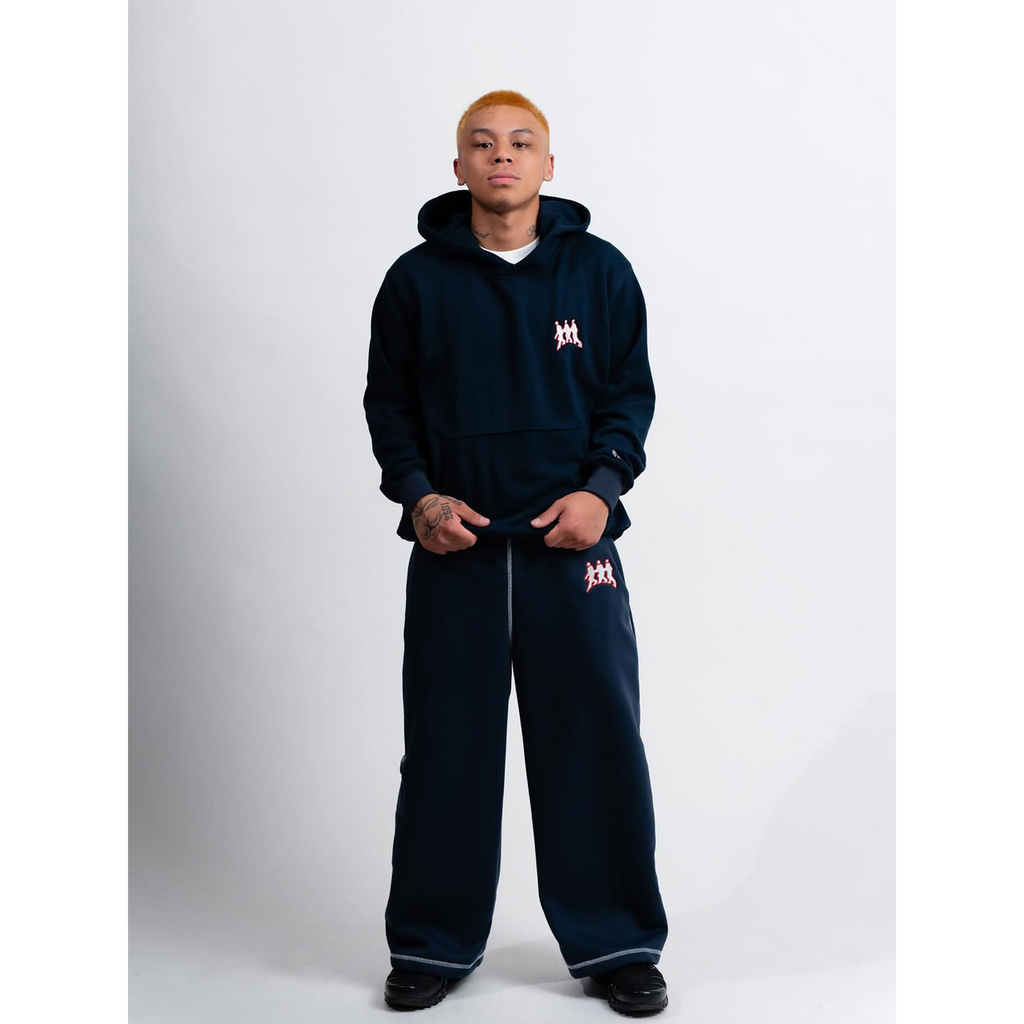 DTD Hoodie Navy Blue