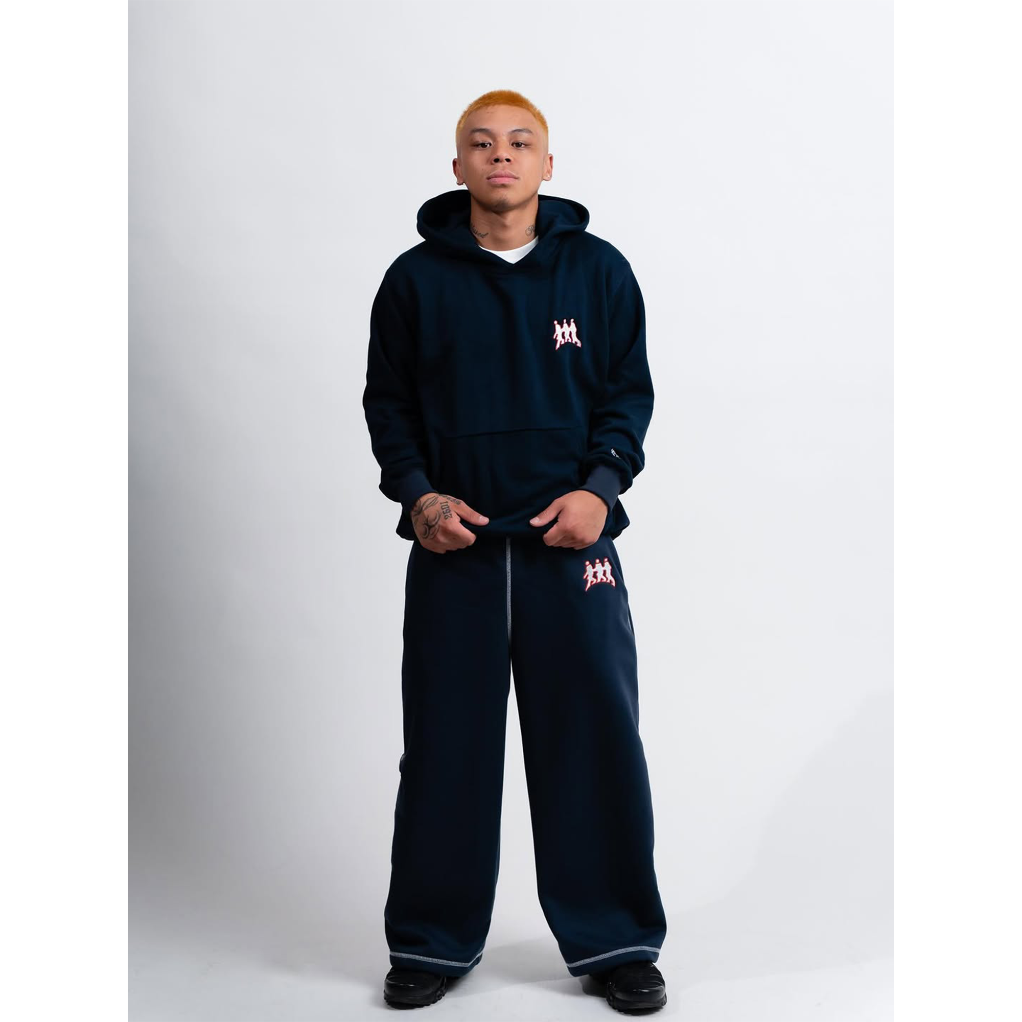 DTD Hoodie Navy Blue