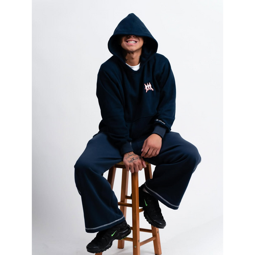 DTD Hoodie Navy Blue