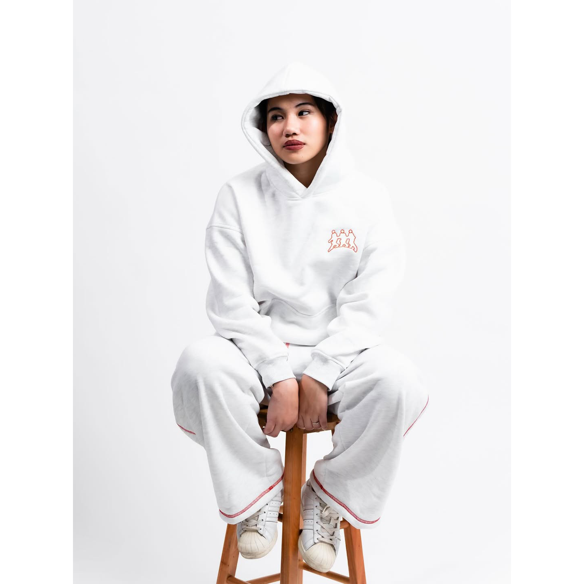 DTD Hoodie Gray